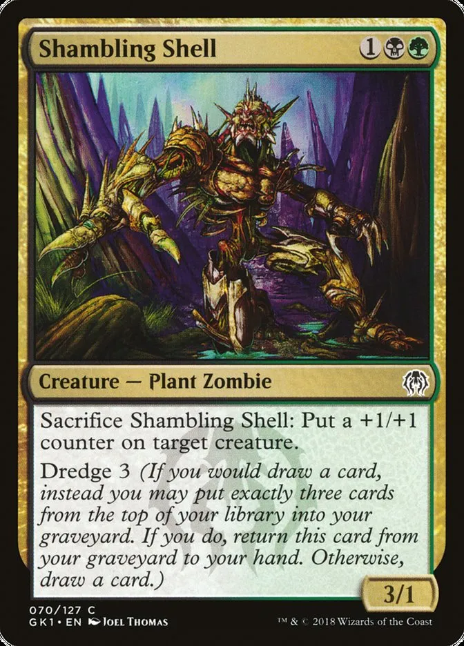 2018 GRN Guild Kit Shambling Shell common #70 common card image