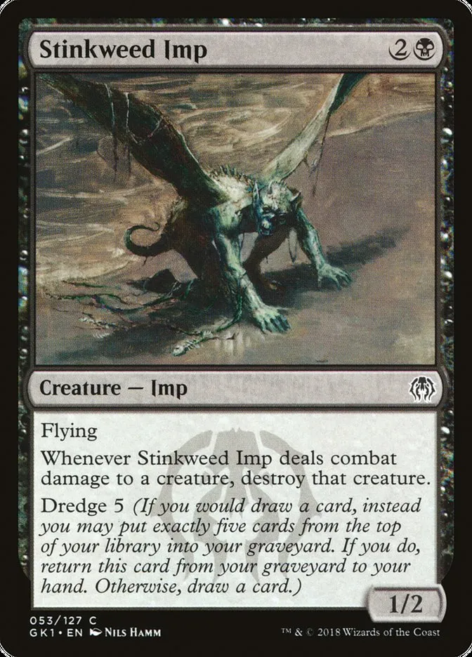2018 GRN Guild Kit Stinkweed Imp common #53 common card image
