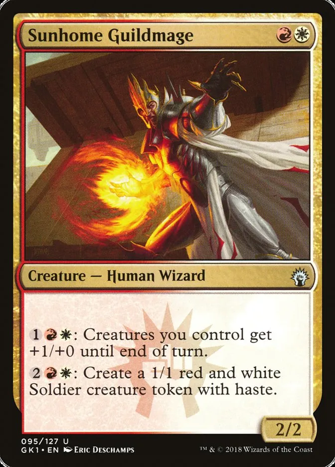 2018 GRN Guild Kit Sunhome Guildmage uncommon #95 uncommon card image
