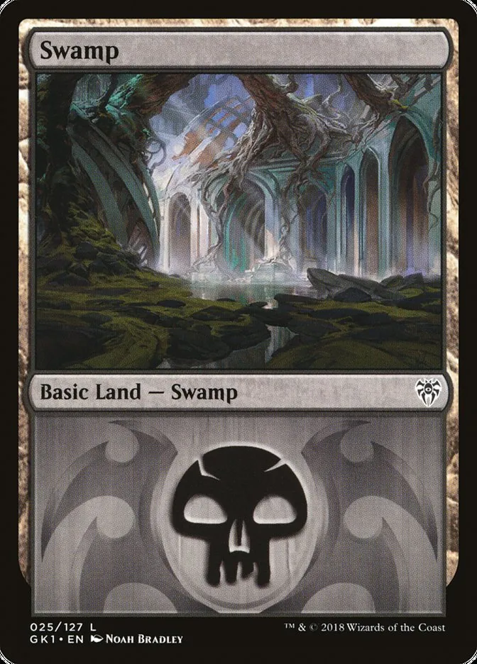 2018 GRN Guild Kit Swamp common #25 common card image