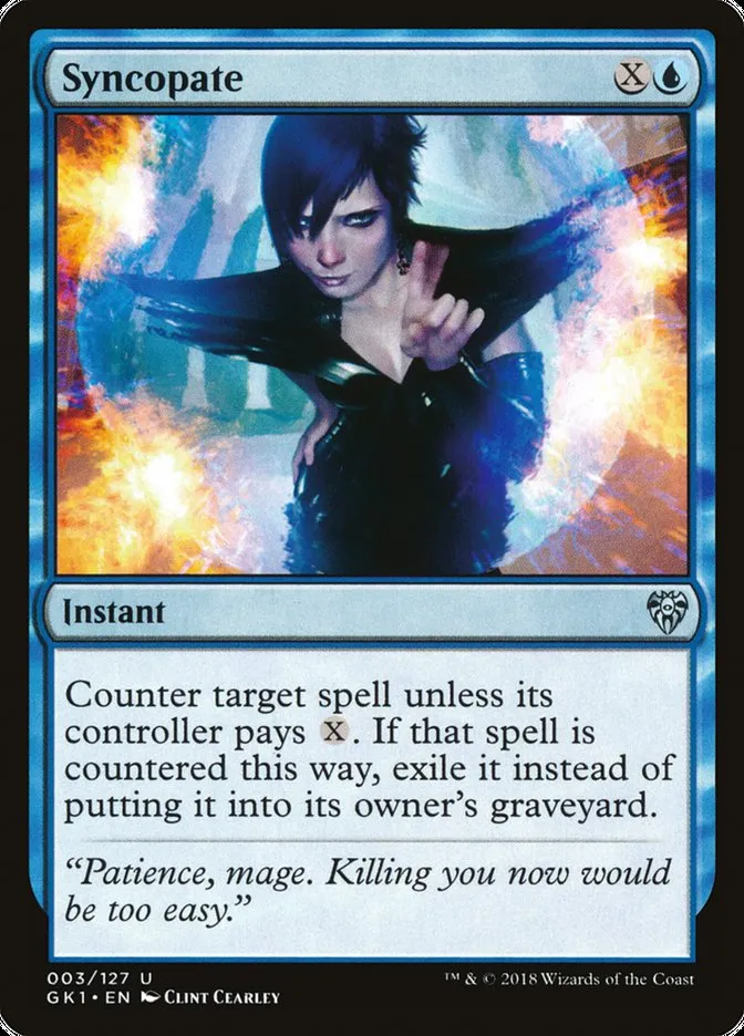2018 GRN Guild Kit Syncopate uncommon #3 uncommon card image