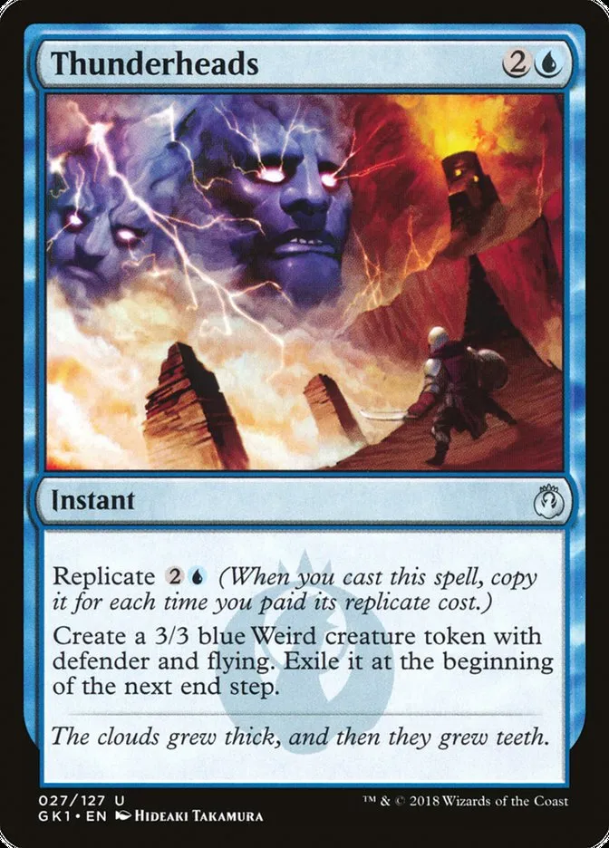 2018 GRN Guild Kit Thunderheads uncommon #27 uncommon card image