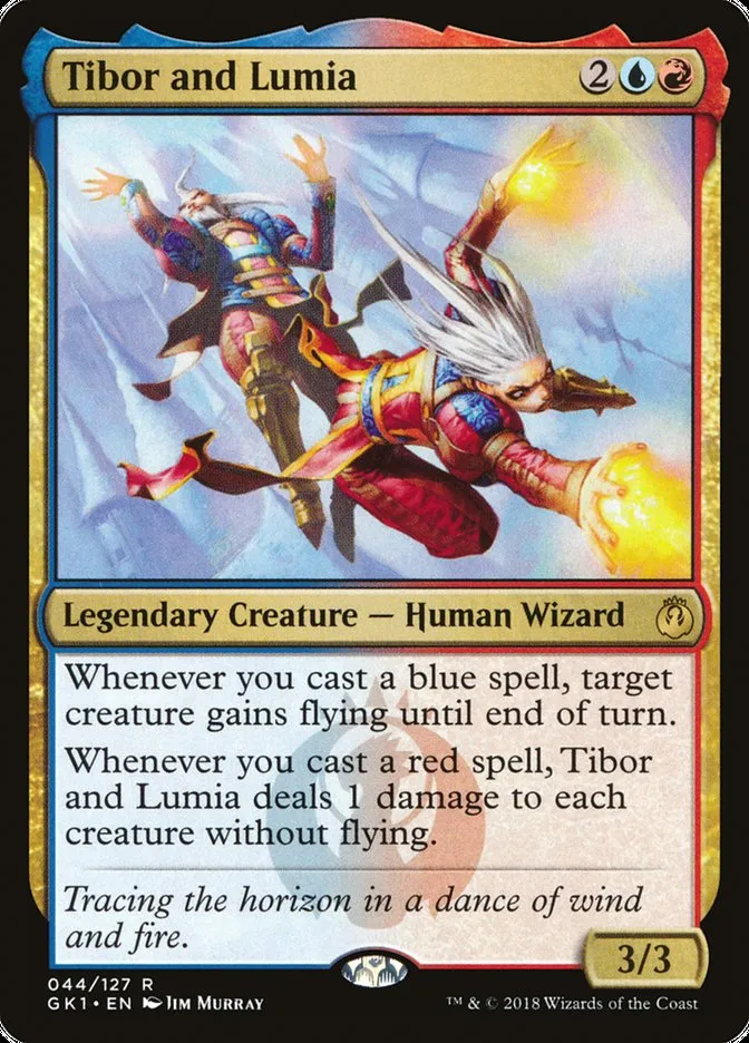 2018 GRN Guild Kit Tibor and Lumia #44 rare card image