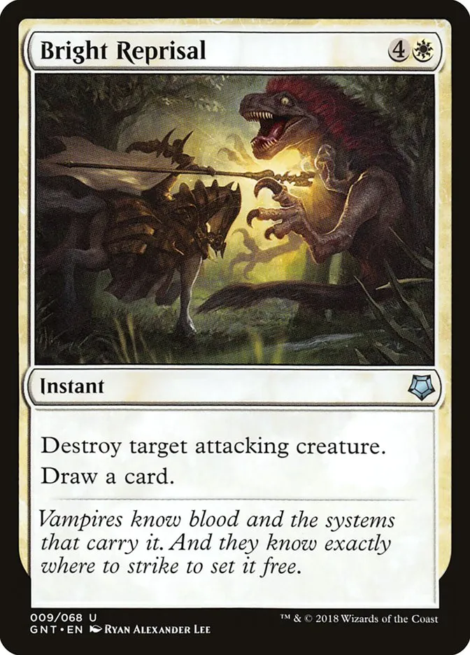 2018 Game Night Bright Reprisal uncommon #9 uncommon card image