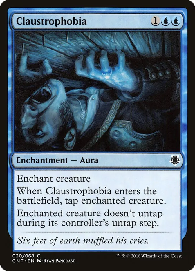 2018 Game Night Claustrophobia common #20 common card image