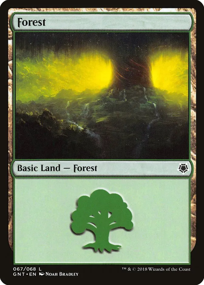 2018 Game Night Forest common #67 common card image