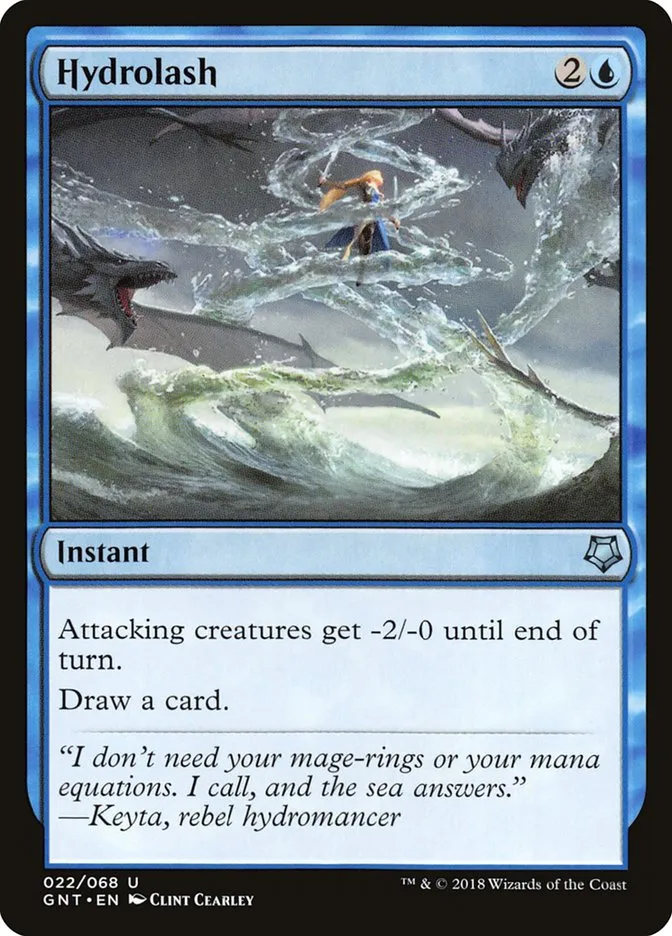 2018 Game Night Hydrolash uncommon #22 uncommon card image