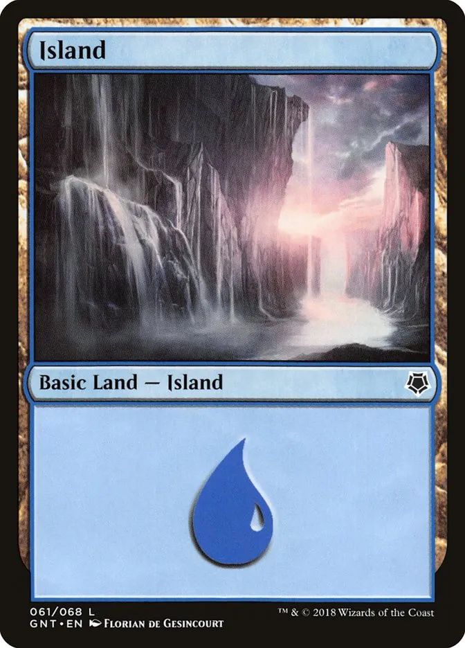 2018 Game Night Island common #61 common card image