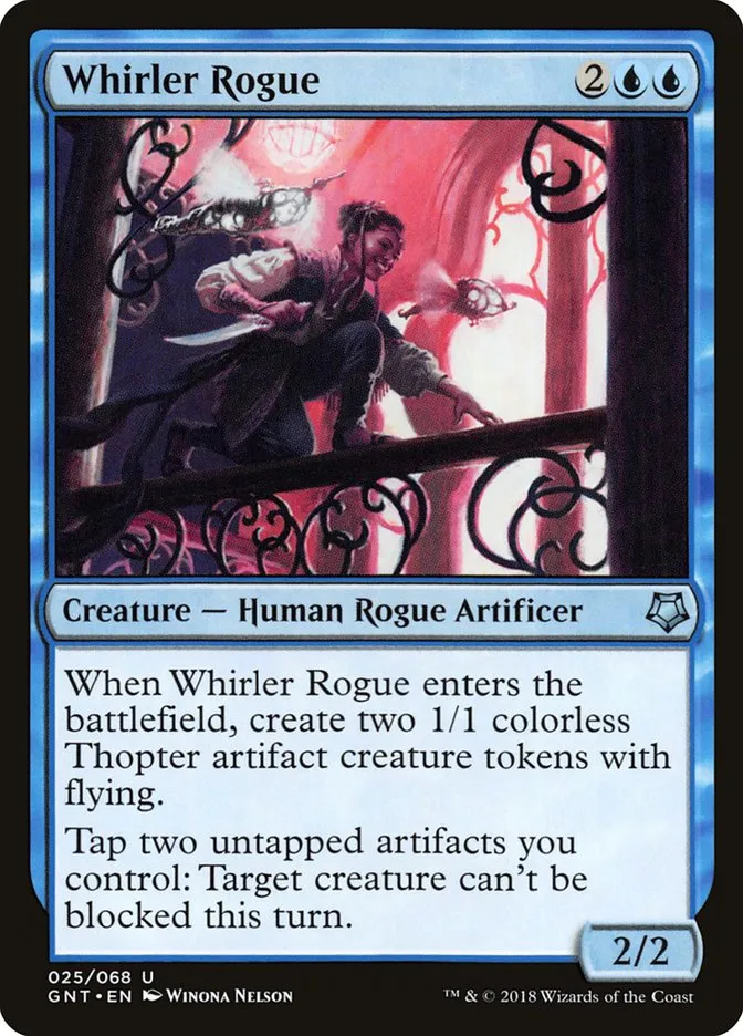 2018 Game Night Whirler Rogue uncommon #25 uncommon card image