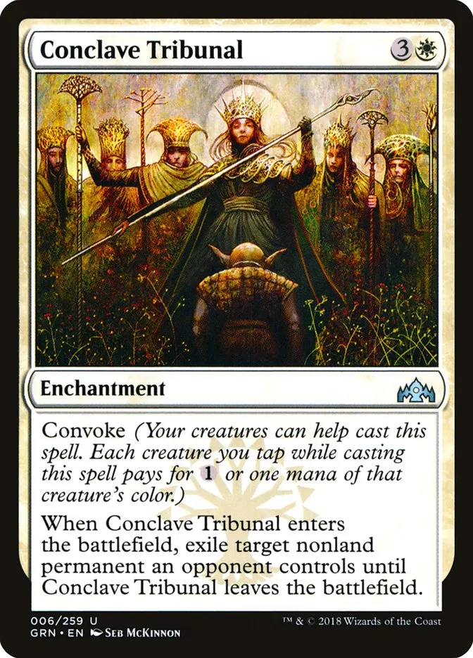 2018 Guilds of Ravnica Conclave Tribunal uncommon #6 uncommon card image