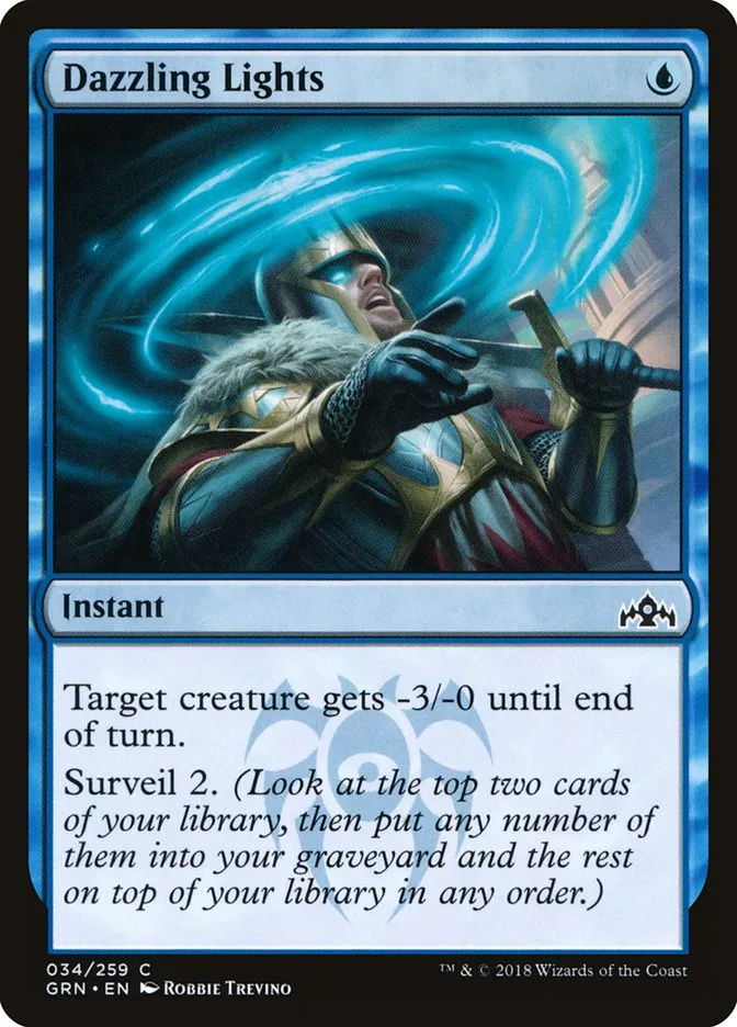 2018 Guilds of Ravnica Dazzling Lights common #34 common card image