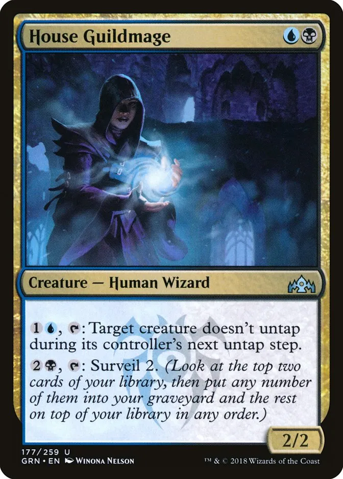 2018 Guilds of Ravnica House Guildmage uncommon #177 uncommon card image
