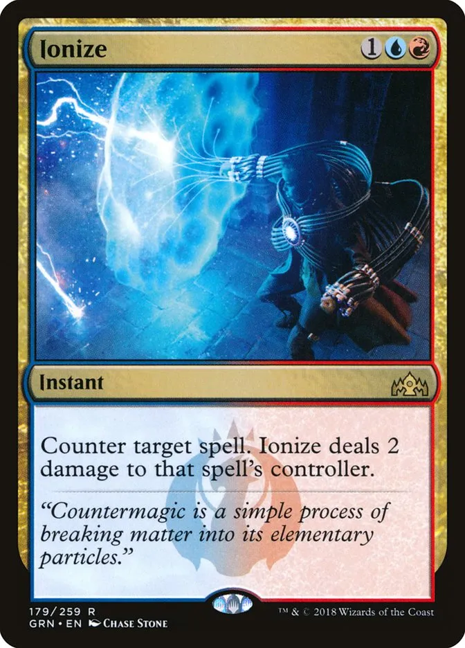 2018 Guilds of Ravnica Ionize rare #179 rare card image