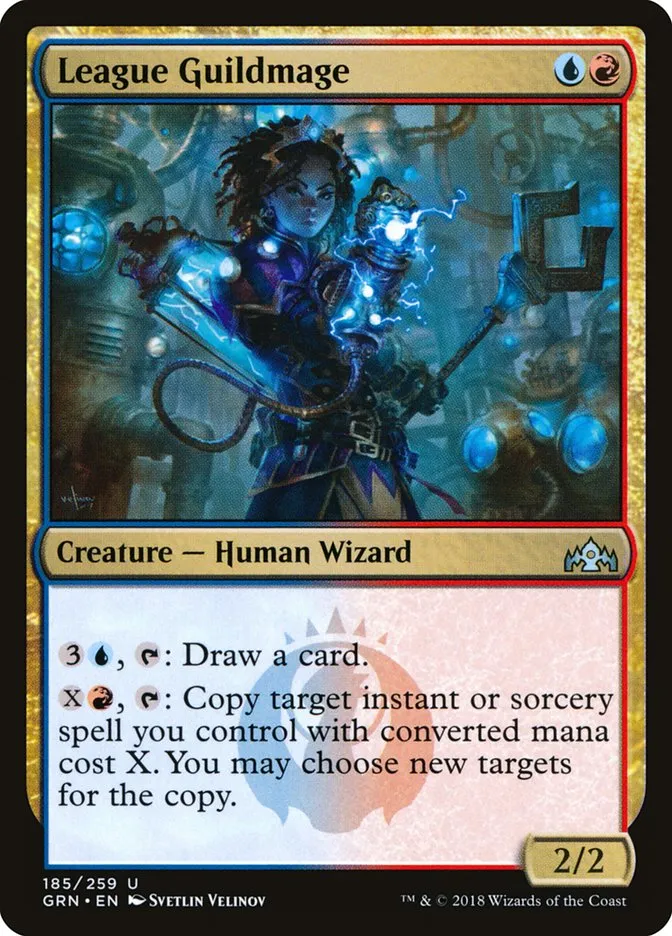 2018 Guilds of Ravnica League Guildmage uncommon #185 uncommon card image