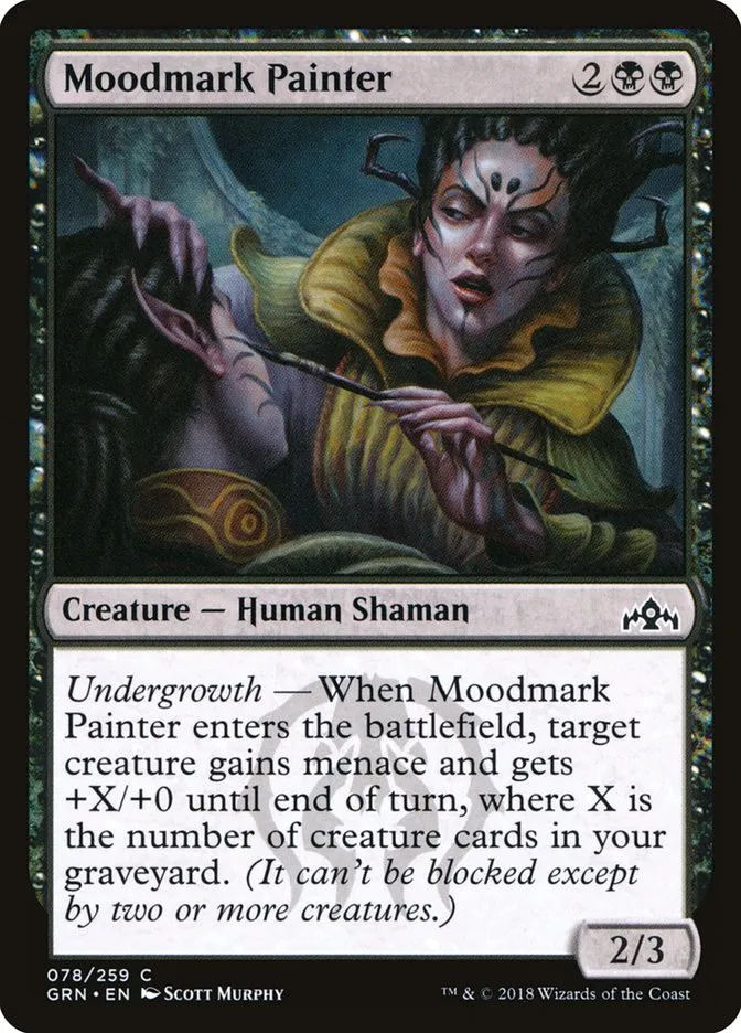2018 Guilds of Ravnica Moodmark Painter common #78 common card image