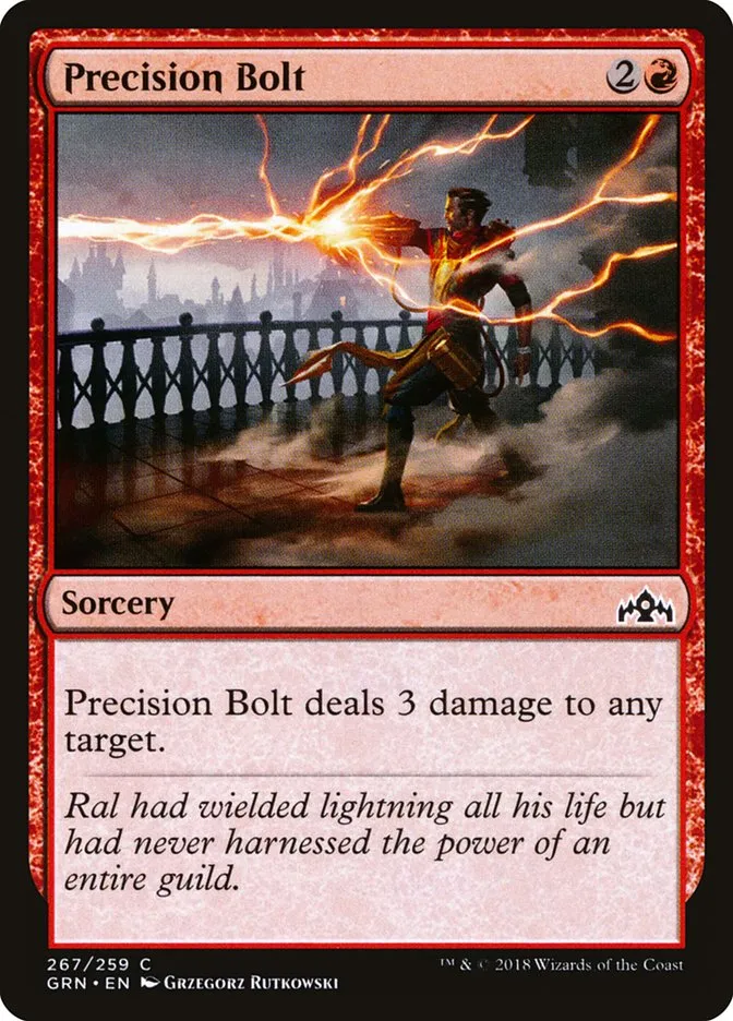 2018 Guilds of Ravnica Precision Bolt common #267 common card image