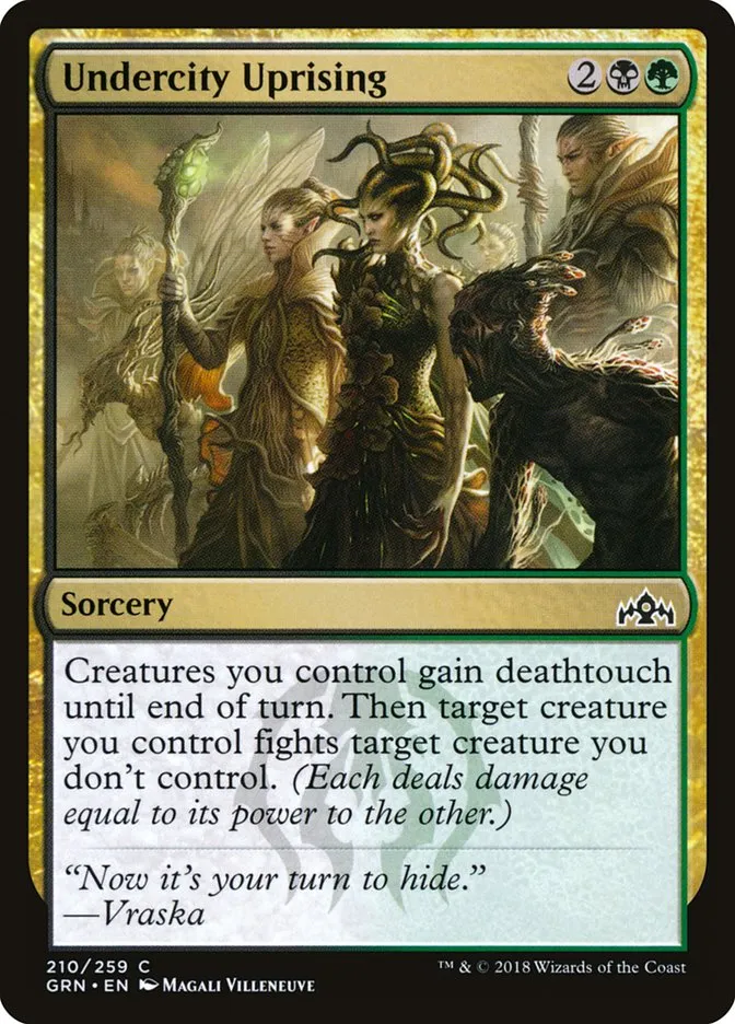 2018 Guilds of Ravnica Undercity Uprising #210 common card image