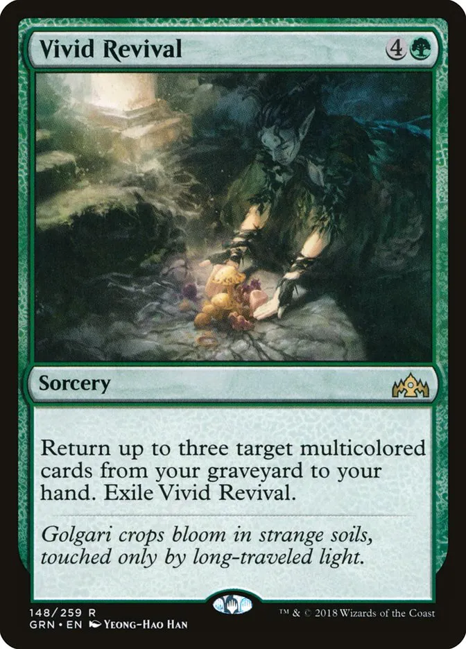 2018 Guilds of Ravnica Vivid Revival rare #148 rare card image