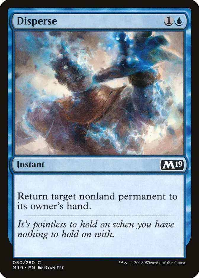 2018 Core Set 2019 Disperse common #50 common card image