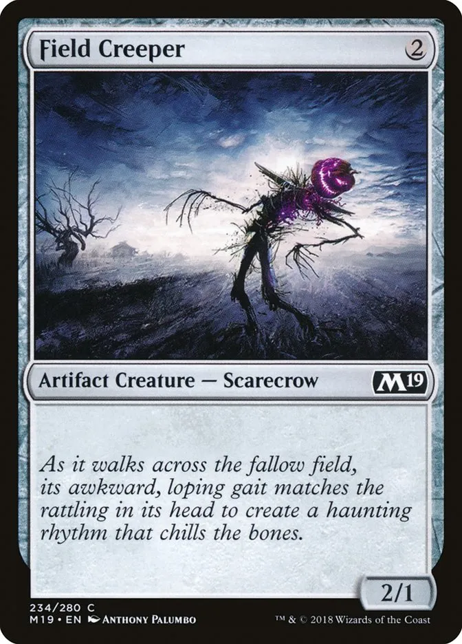 2018 Core Set 2019 Field Creeper common #234 common card image