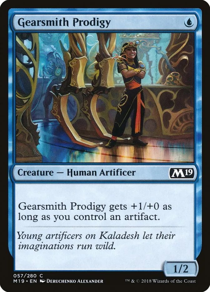 2018 Core Set 2019 Gearsmith Prodigy common #57 common card image