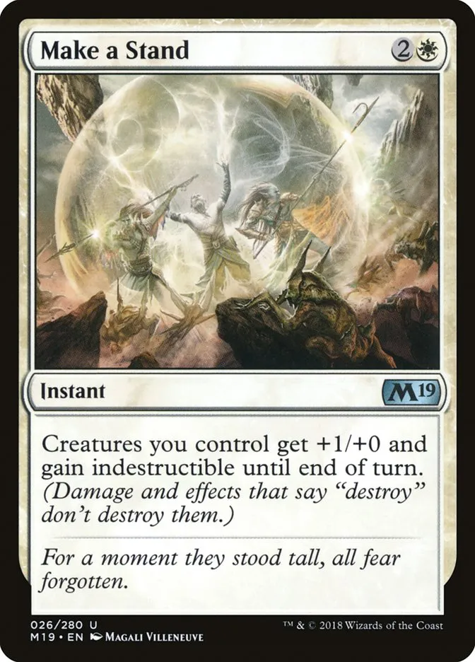 2018 Core Set 2019 Make a Stand uncommon #26 uncommon card image