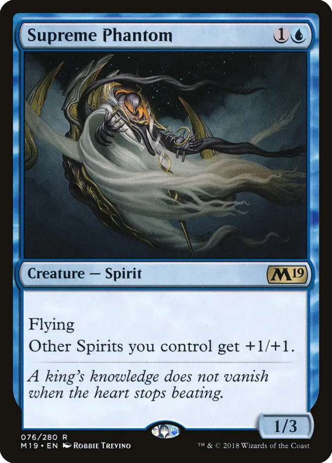 2018 Core Set 2019 Supreme Phantom rare #76 rare card image