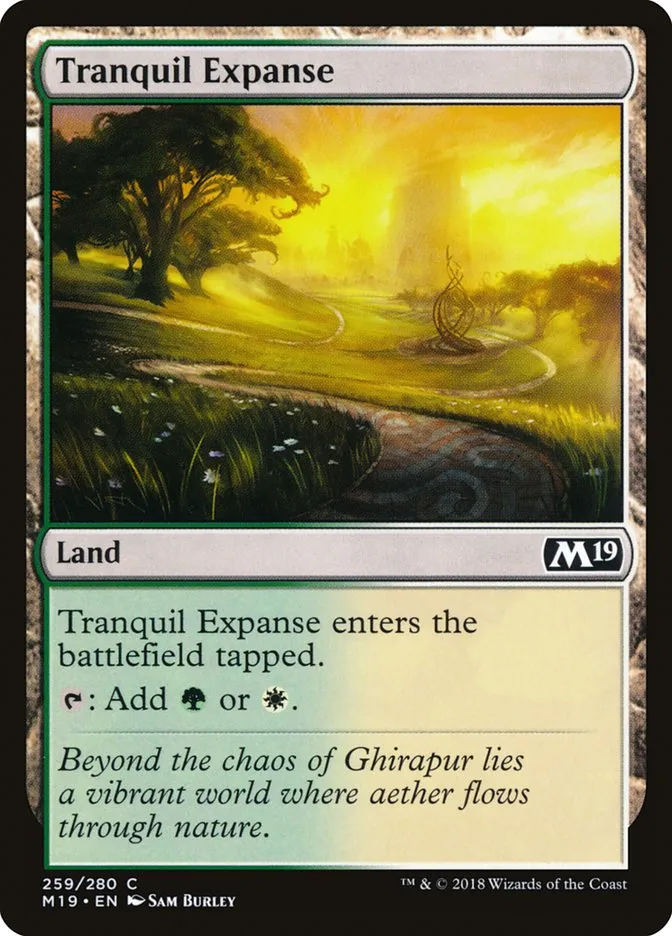 2018 Core Set 2019 Tranquil Expanse common #259 common card image