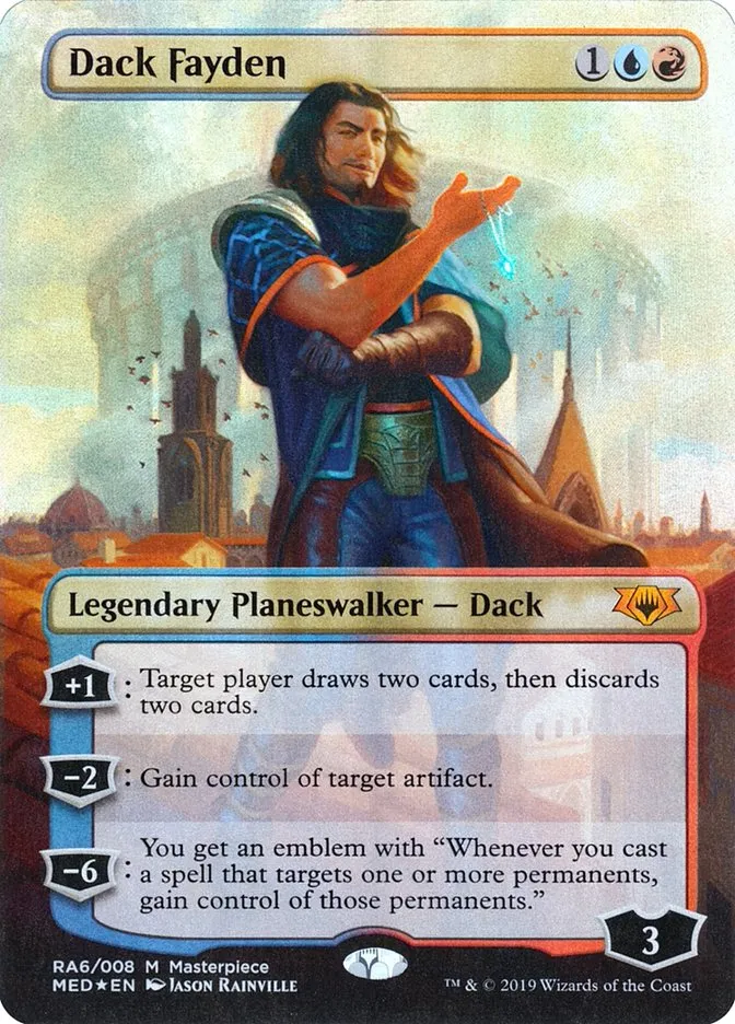 2018 Mythic Edition Dack Fayden #RA6 card image