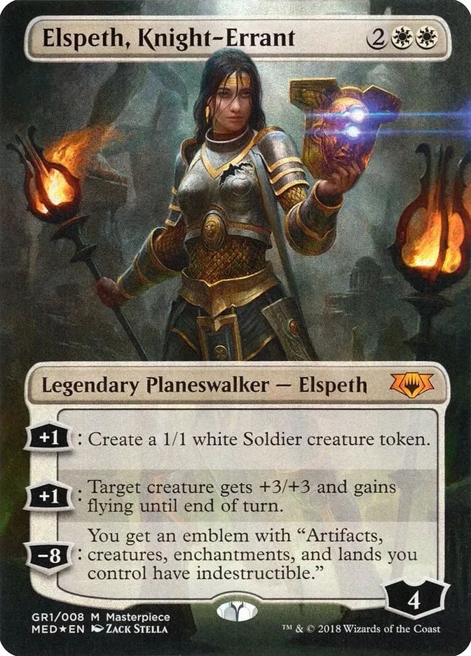 2018 Mythic Edition Elspeth, Knight-Errant mythic #GR1 mythic card image