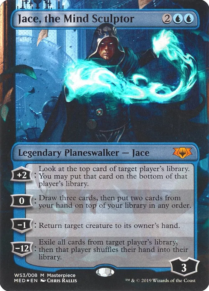 2018 Mythic Edition Jace, the Mind Sculptor #WS3 card image
