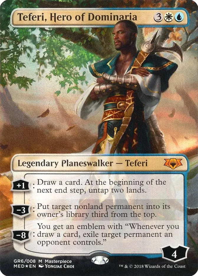2018 Mythic Edition Teferi, Hero of Dominaria mythic #GR6 mythic card image