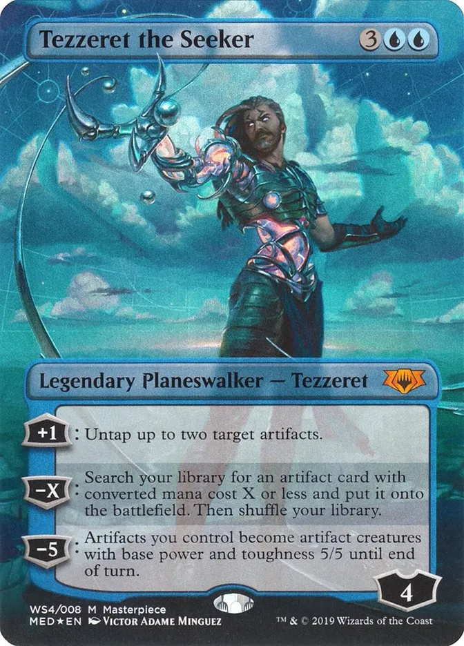 2018 Mythic Edition Tezzeret the Seeker #WS4 card image