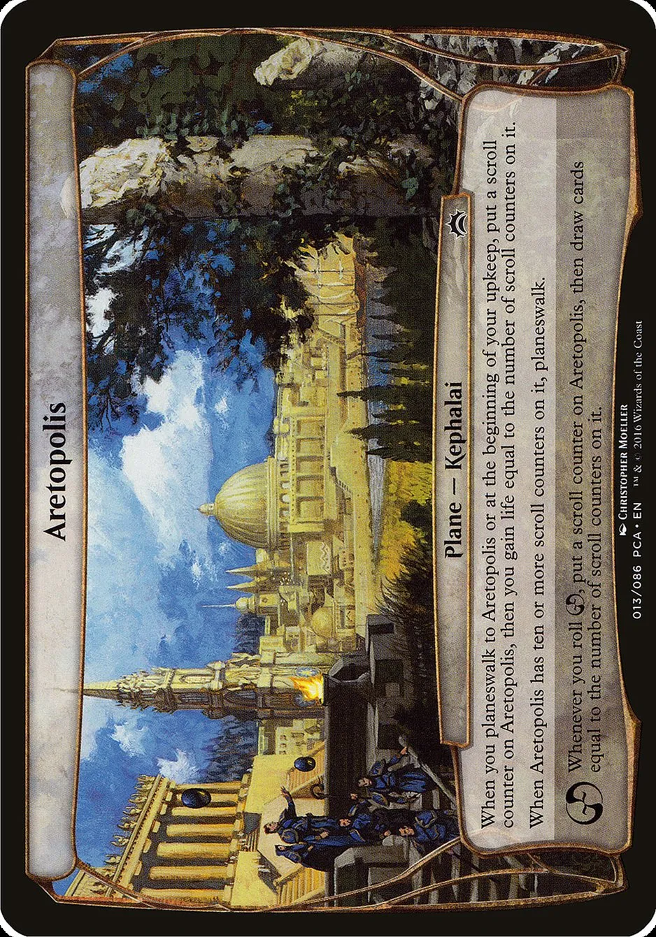 2016 Planechase Anthology Planes Aretopolis common #13 common card image