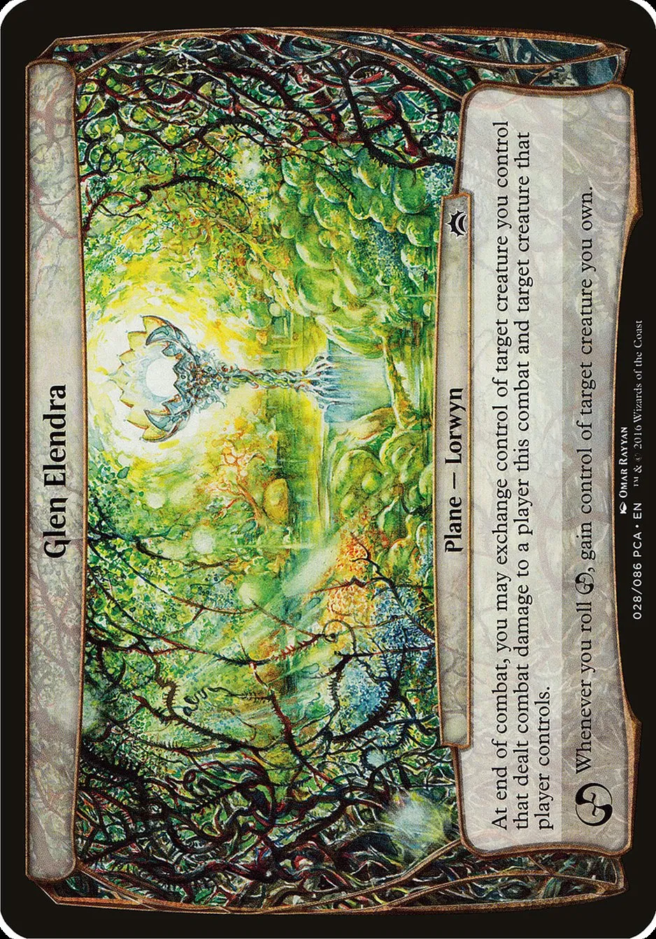 2016 Planechase Anthology Planes Glen Elendra common #28 common card image