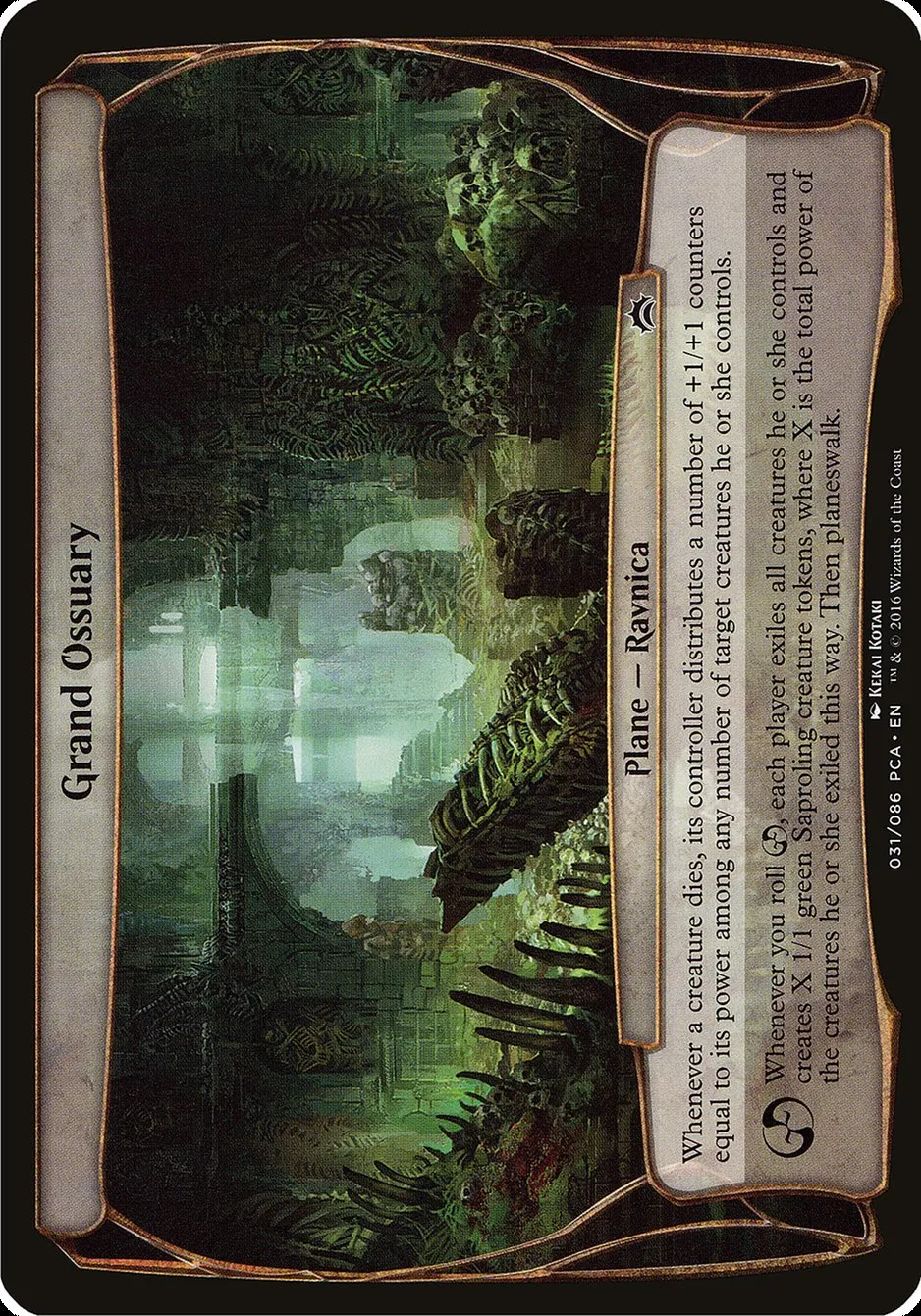 2016 Planechase Anthology Planes Grand Ossuary common #31 common card image