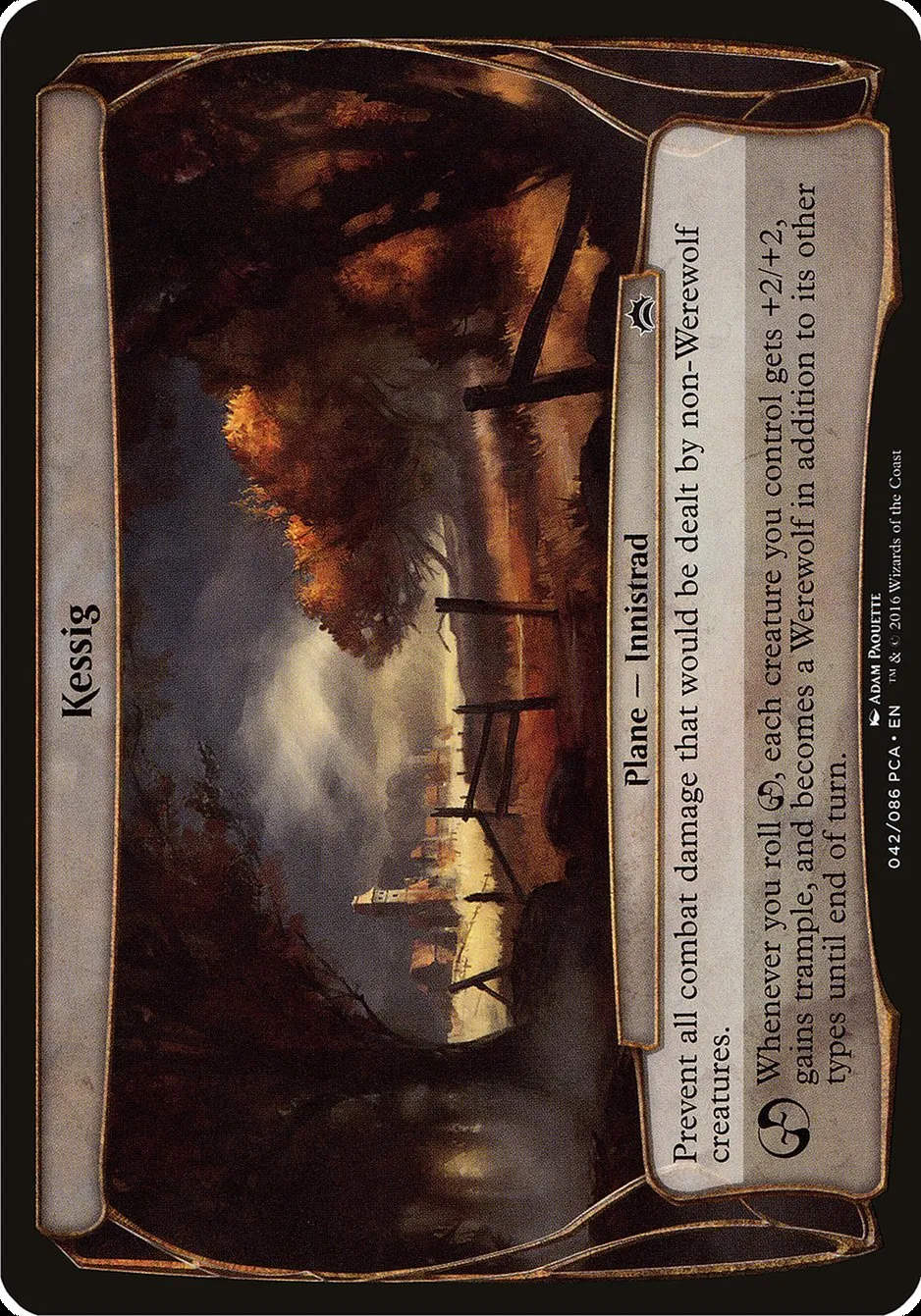 2016 Planechase Anthology Planes Kessig common #42 common card image