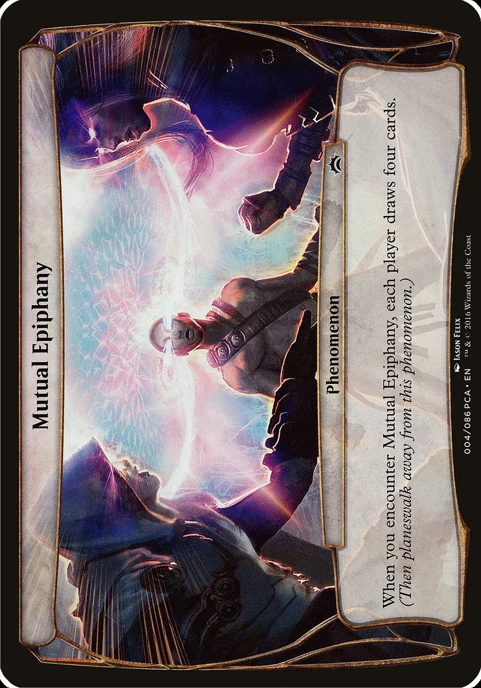 2016 Planechase Anthology Planes Mutual Epiphany common #4 common card image