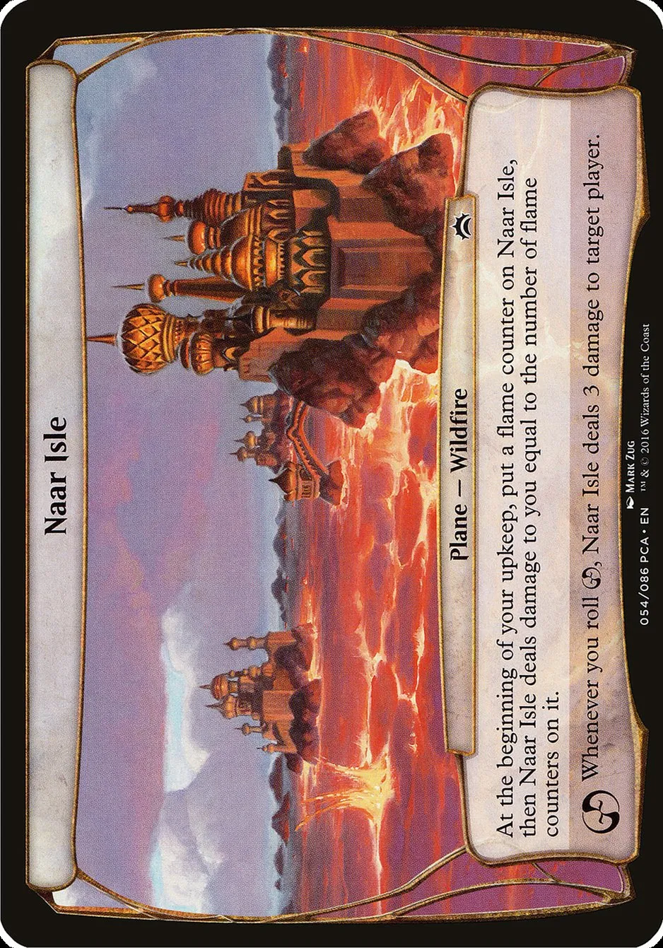 2016 Planechase Anthology Planes Naar Isle common #54 common card image