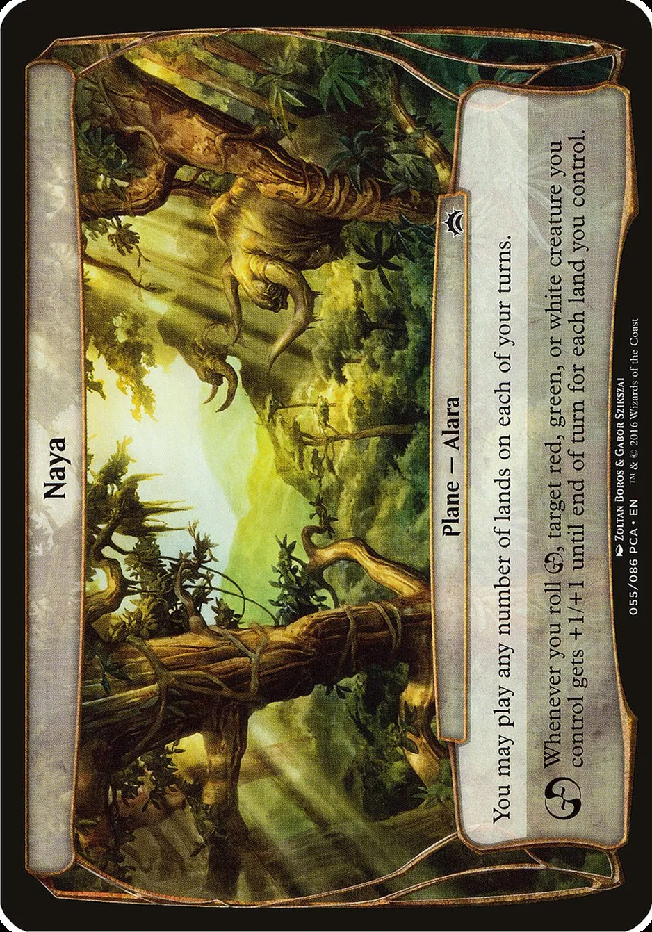 2016 Planechase Anthology Planes Naya common #55 common card image