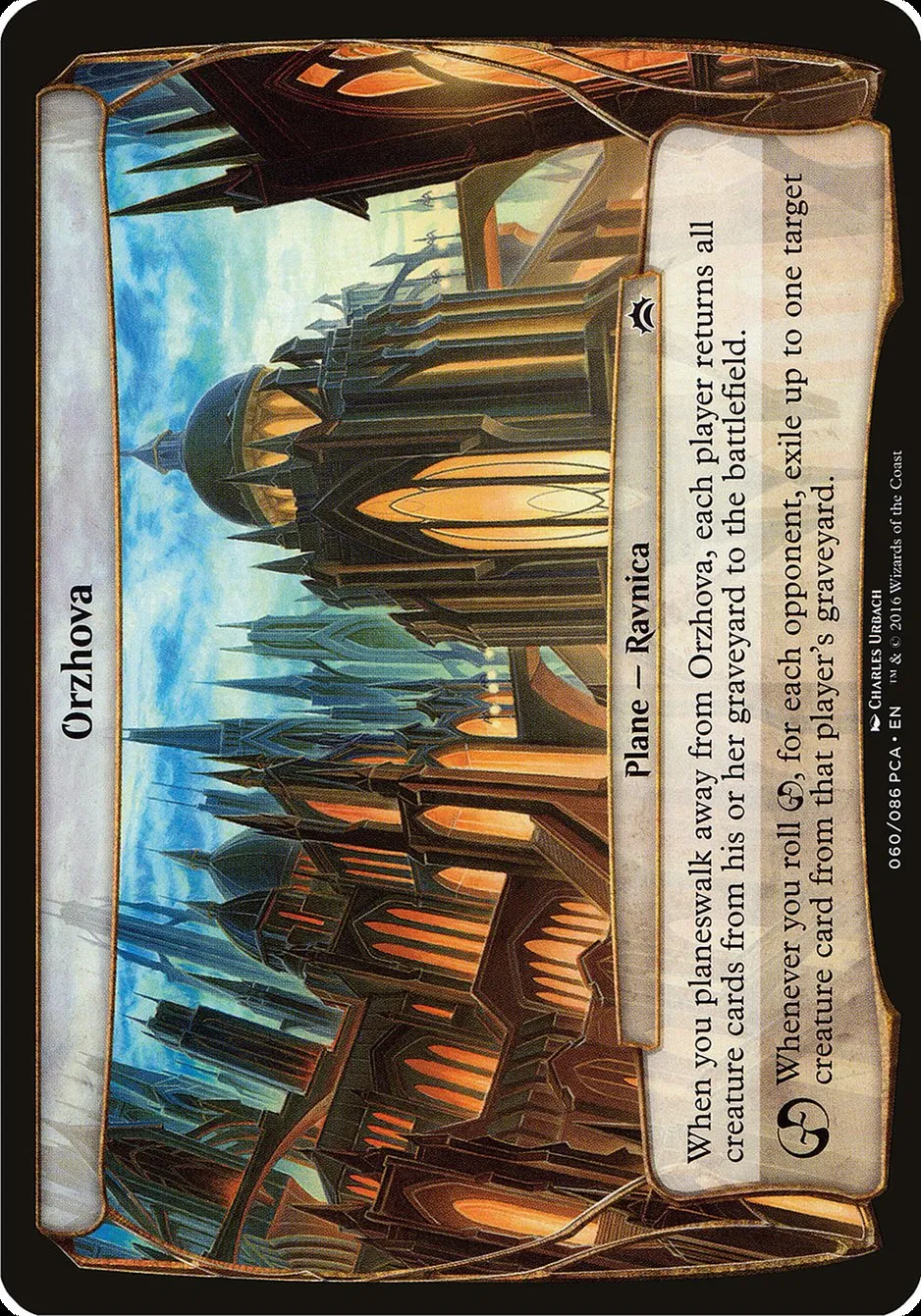 2016 Planechase Anthology Planes Orzhova common #60 common card image