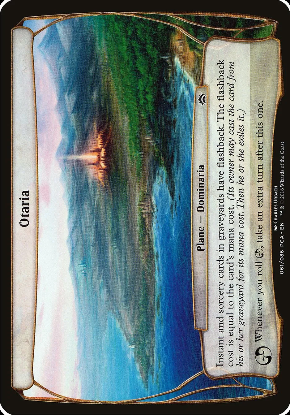 2016 Planechase Anthology Planes Otaria common #61 common card image