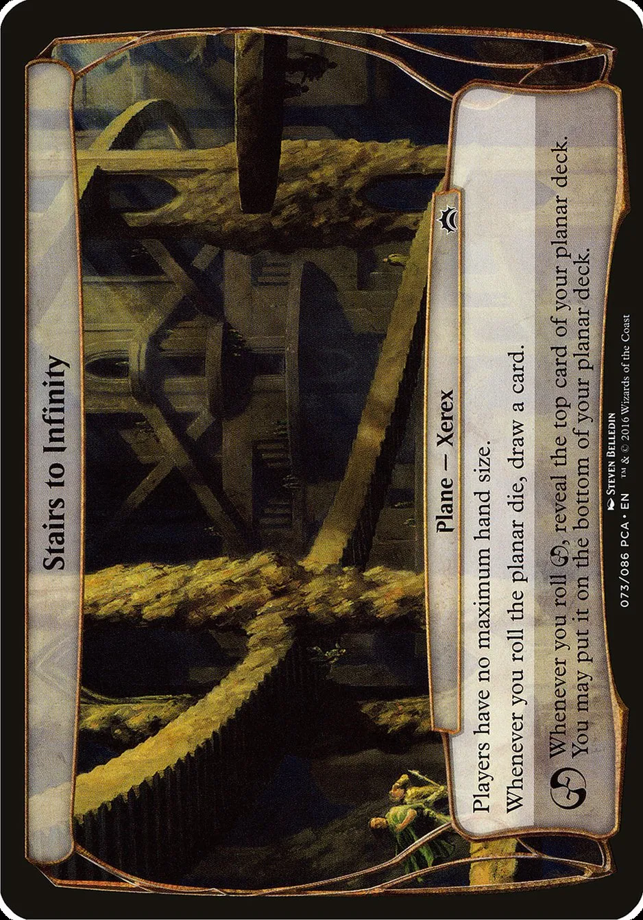 2016 Planechase Anthology Planes Stairs to Infinity common #73 common card image