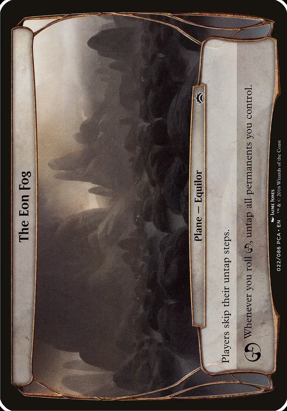 2016 Planechase Anthology Planes The Eon Fog common #22 common card image