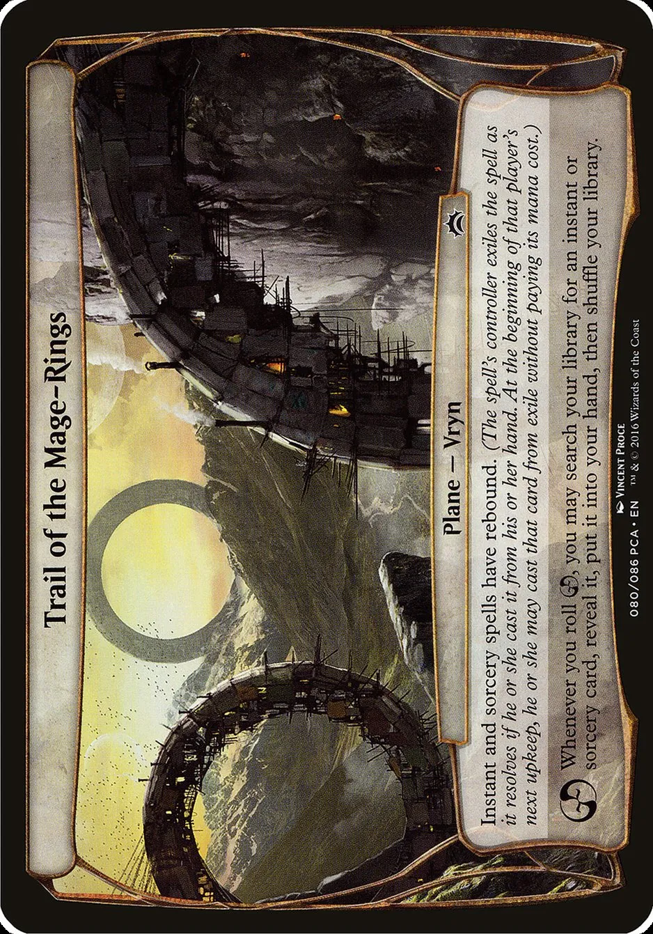 2016 Planechase Anthology Planes Trail of the Mage-Rings common #80 common card image