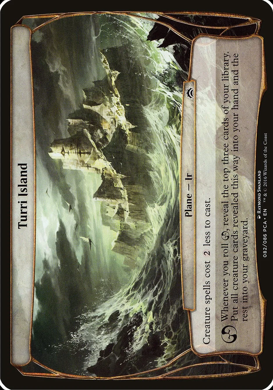 2016 Planechase Anthology Planes Turri Island #82 common card image