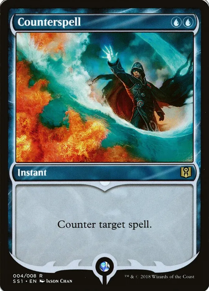 2018 Signature Spellbook: Jace Counterspell #4 rare card image