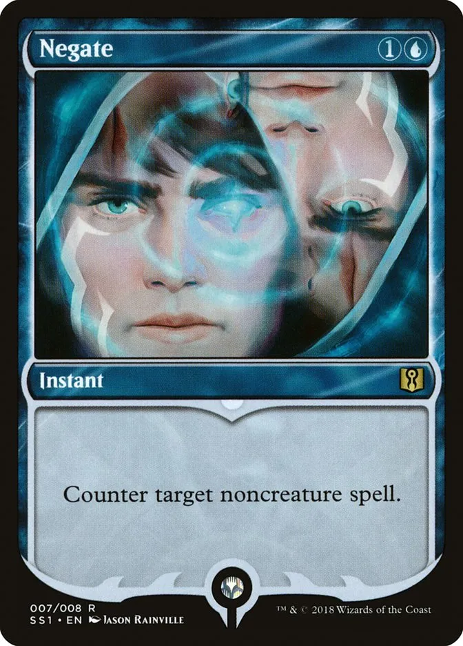 2018 Signature Spellbook: Jace Negate #7 rare card image