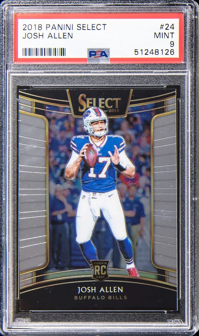 2018 Panin Select Josh Allen #24 card image
