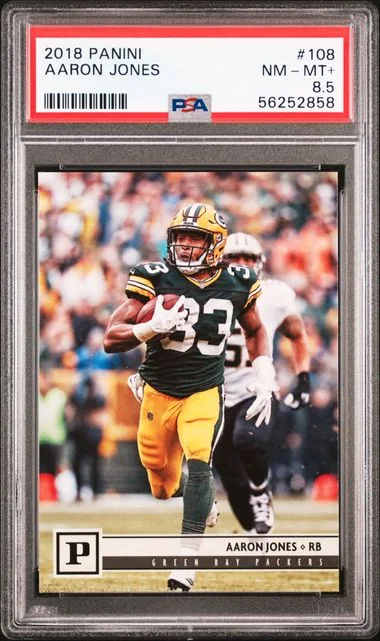 2018 Panini Aaron Jones #108 card image